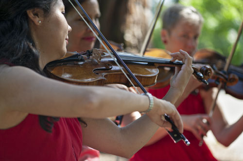 A la Q'Art, Streichquartett - Musik