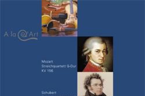A la Q'Art, Streichquartett - CDs - <strong>Monti/Haydn/Bizet/Joplin/Francini</strong>
CHF 20.– pro Ex. (inkl. MwSt. und Porto) Schau/Barandun/Leuthold/Flessner 
<a class=
